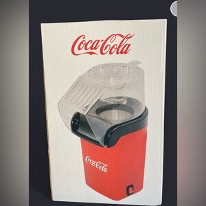 Coca-Cola Red Hot Air Popcorn Maker